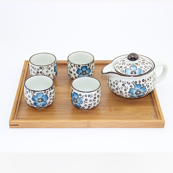 Chinese porcelain tea set, traditional tea set,ceramic tea set